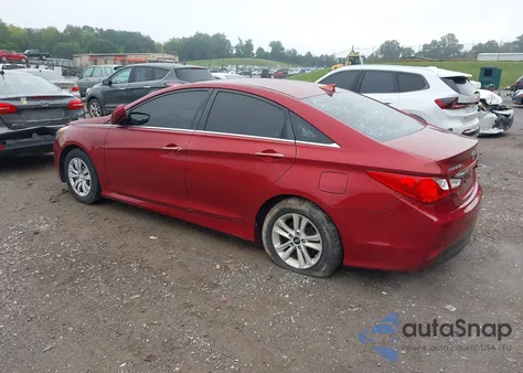 2014 Hyundai Sonata Gls из США, поврежденный, VIN 5NPEB4AC8EH875739